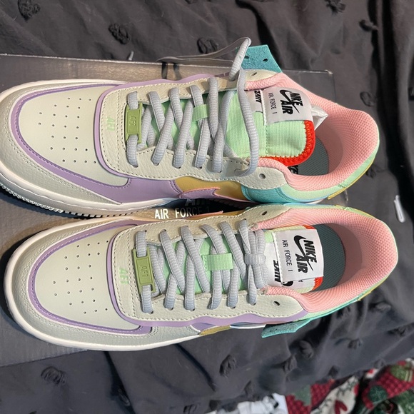 Nike Kids Air Force 1 Pastel Sneakers - Picture 1 of 3